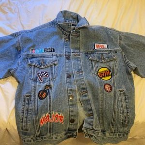 Nice denim Jean jacket ever been worn